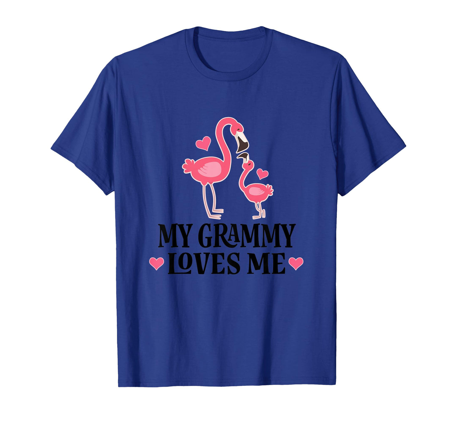 Kids Grammy Loves Me Cute Flamingo Gift for Grandchild T-Shirt