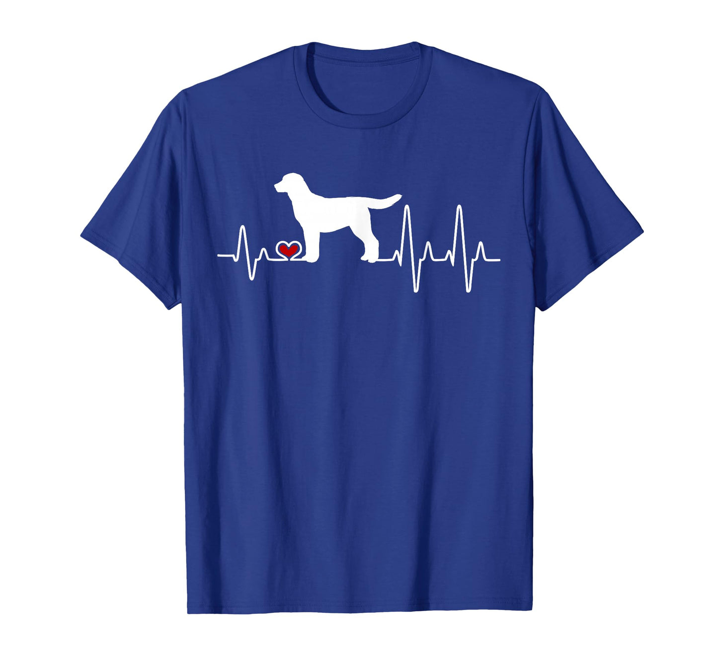 Labrador Dog Heartbeat Pulse T-Shirt T-Shirt for Men Women Girls Kids
