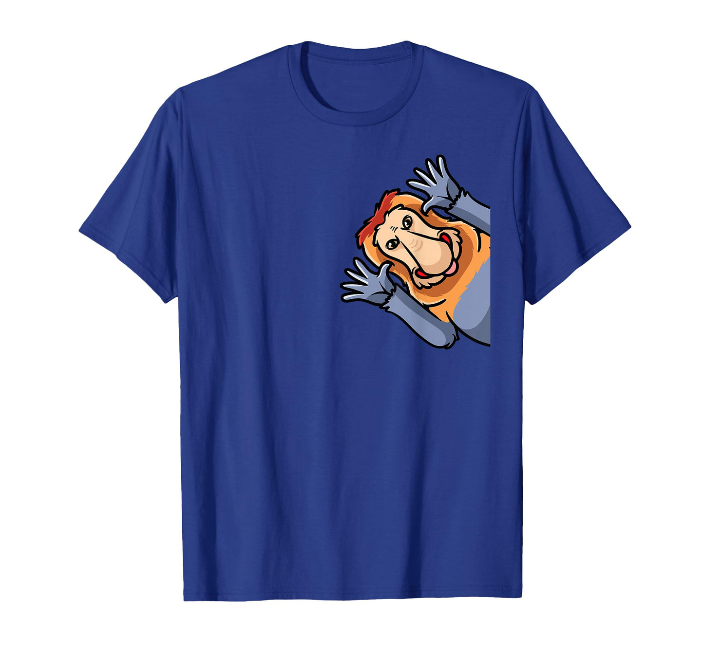 Proboscis Monkey Long-Nosed Monkey T-Shirt