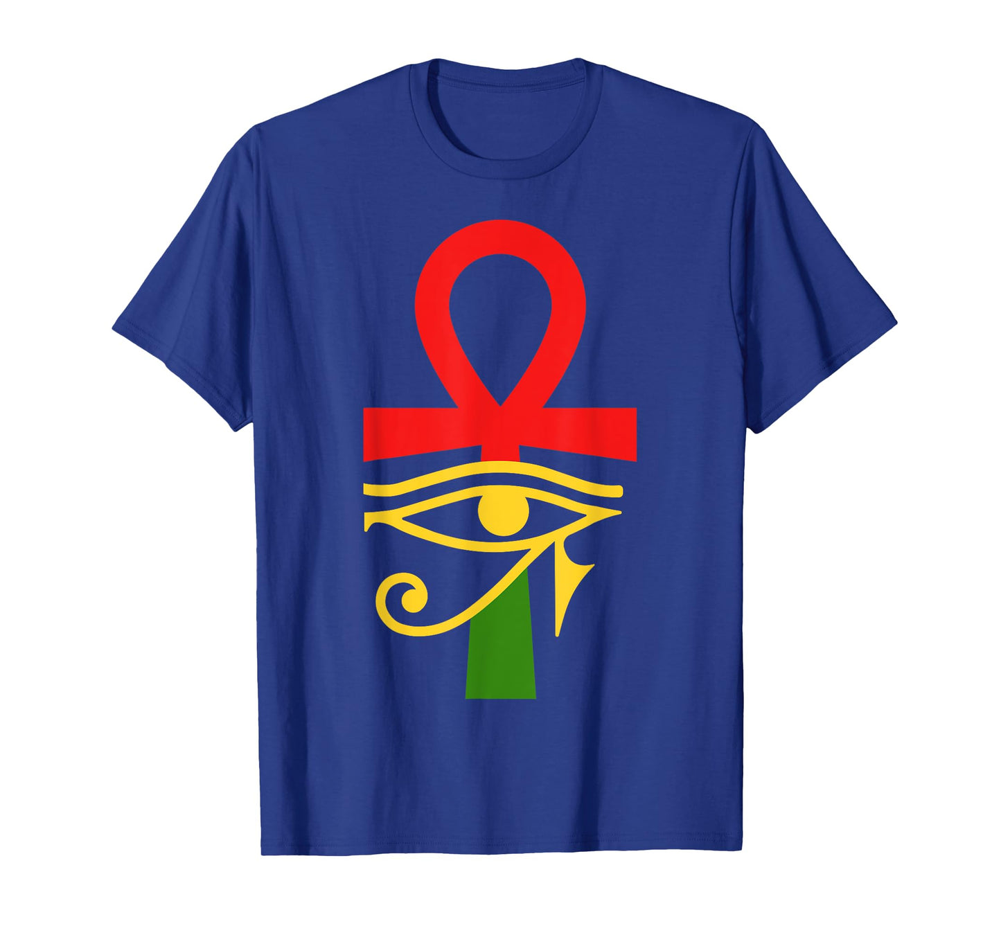 Ancient Egypt Egyptian Ankh Eye Of Horus Kemetic T-Shirt