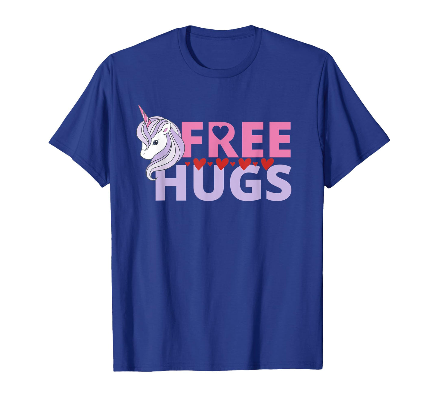 Free Hug Unicorn Good Vibe, Smiles, Kindness, Humanity T-Shirt