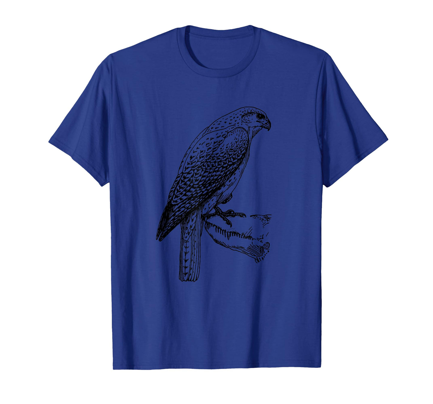Falcon Gyrfalcon Bird Graphic Birding Ornithologist T-Shirt