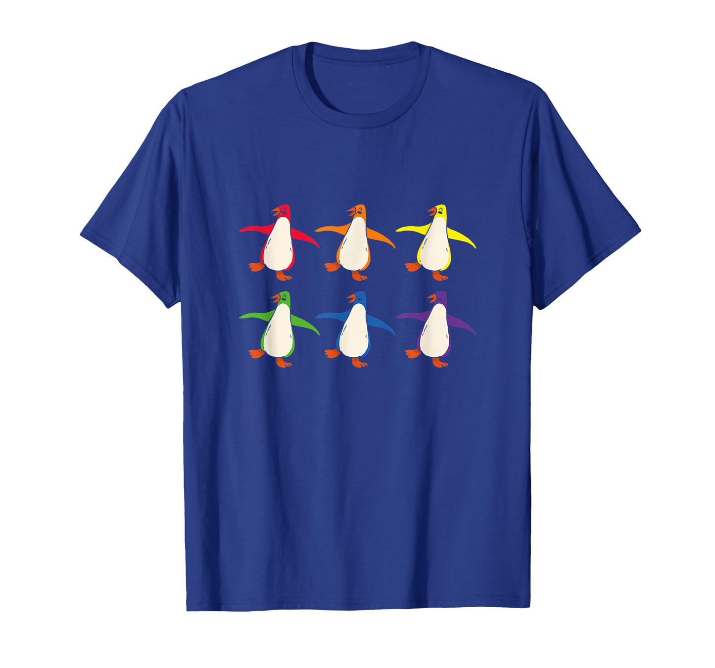 Rainbow LGBT Pride Penguin Lover Flightless Bird Lesbian Gay T-Shirt