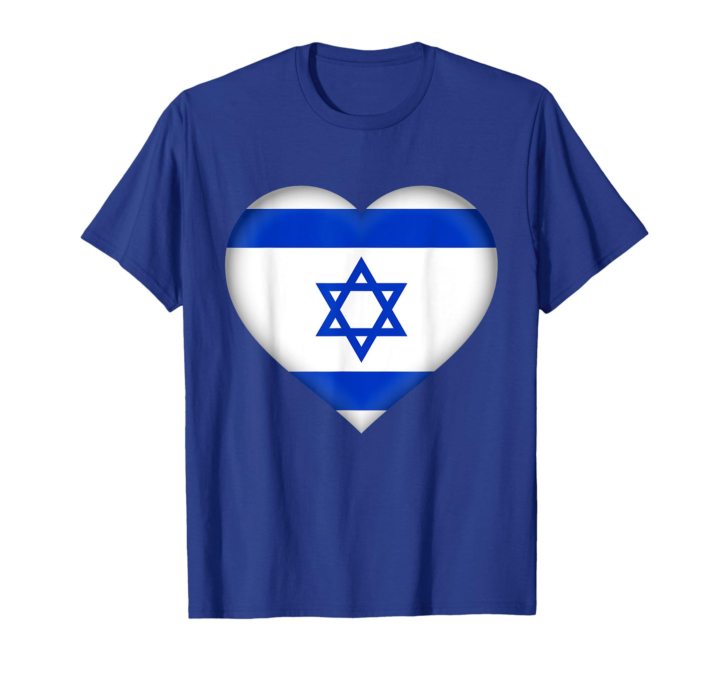 I Love Israel T-Shirt | Israeli Flag Heart Outfit T-Shirt