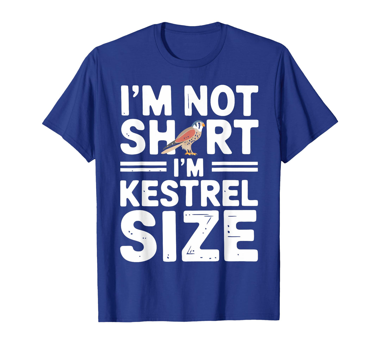 Kestrel Size Birder Birdwatcher Girl American Kestrel T-Shirt