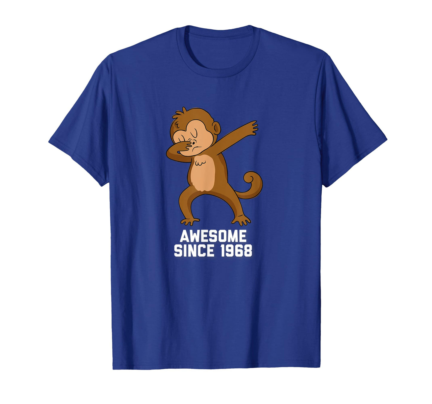 Awesome since 1968 Monkey Dabbing T-Shirt T-Shirt