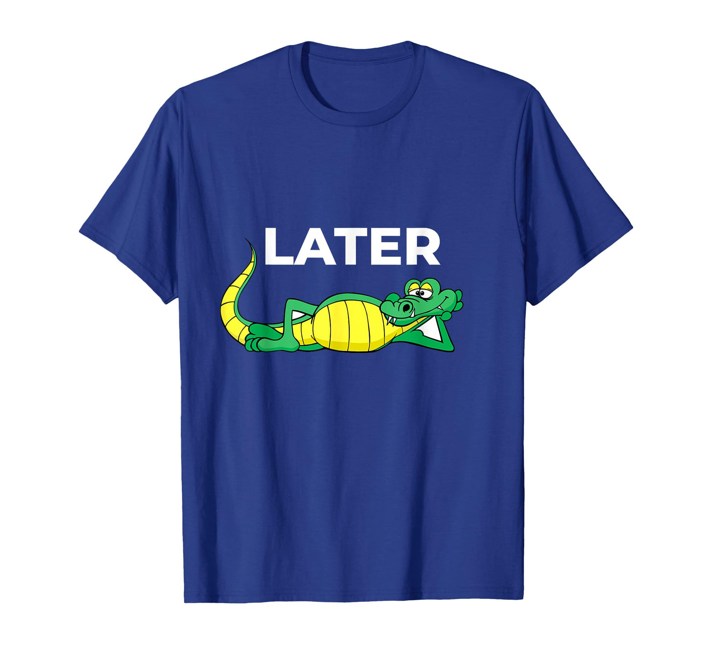 Later Gator With Cute Smiling Alligator Saying Goodbye T-Shirt