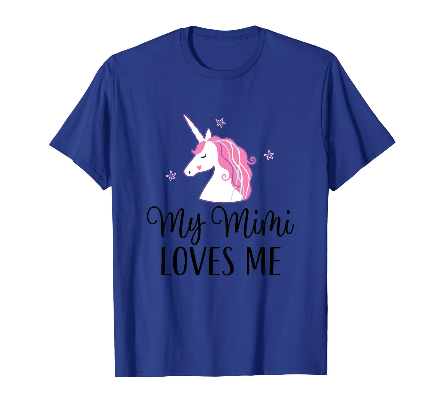 My Mimi Loves Me Girl Unicorn Granddaughter T-Shirt