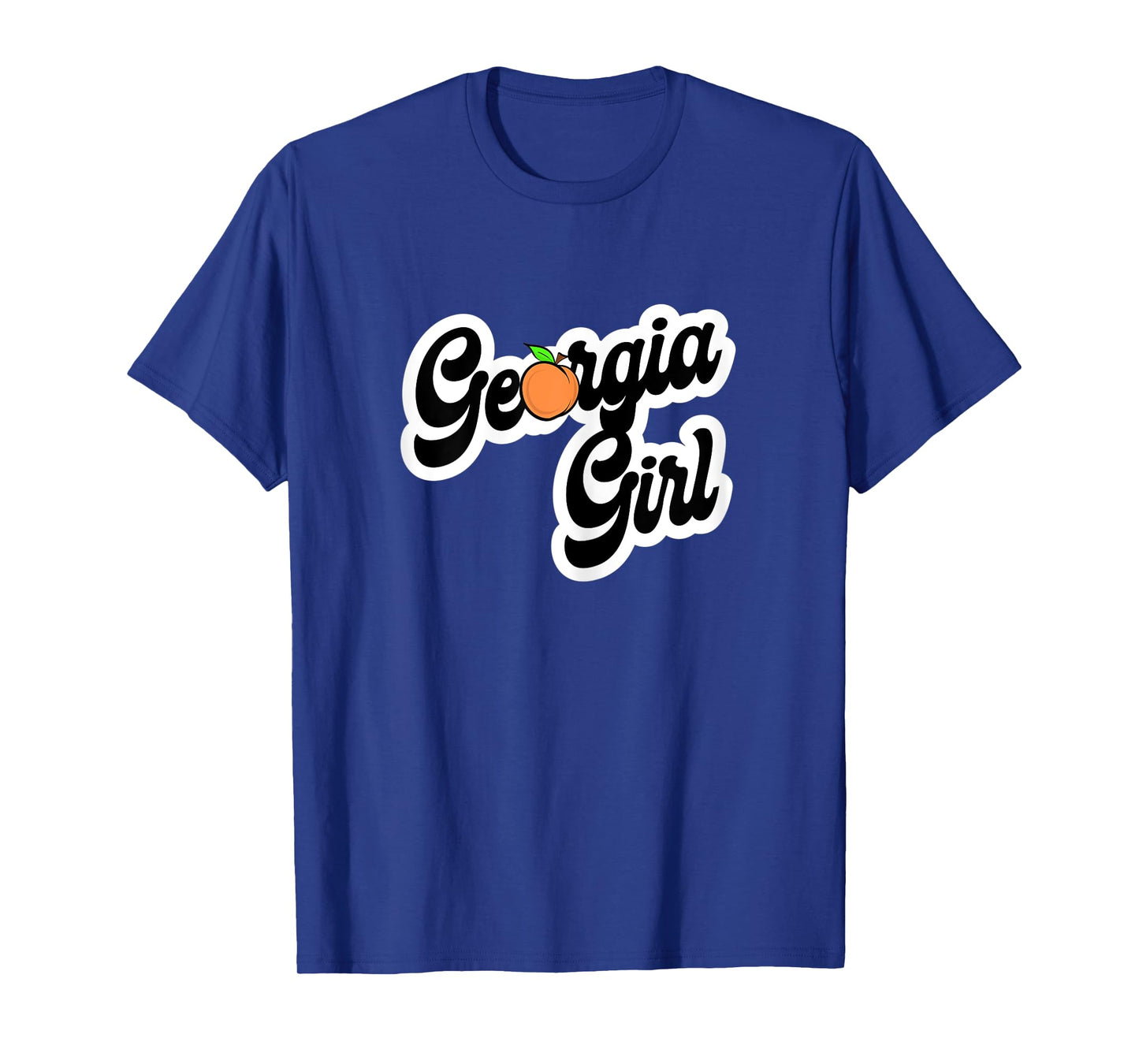 Womens Georgia Girl product vintage Peach T-Shirt
