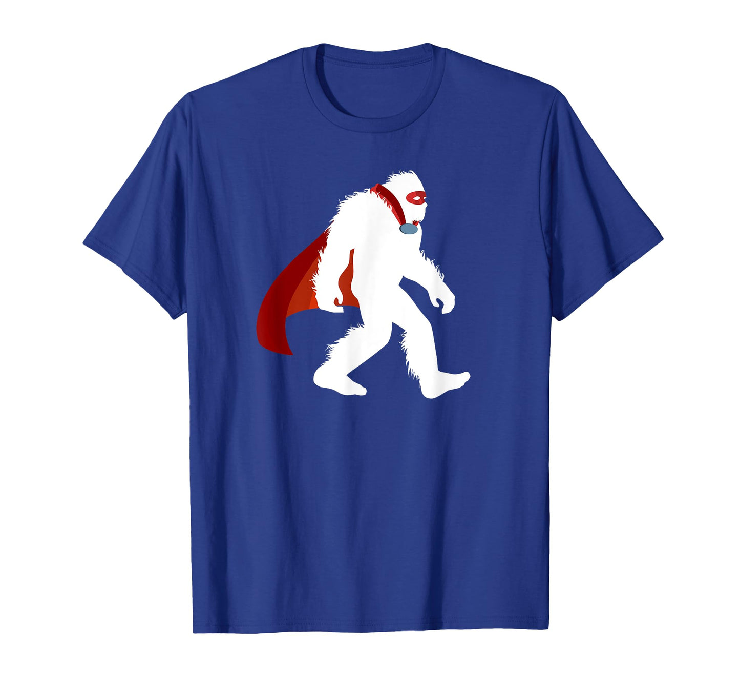 Fun Bigfoot Superhero Vigilantism Cryptid Sasquatch Crusader T-Shirt