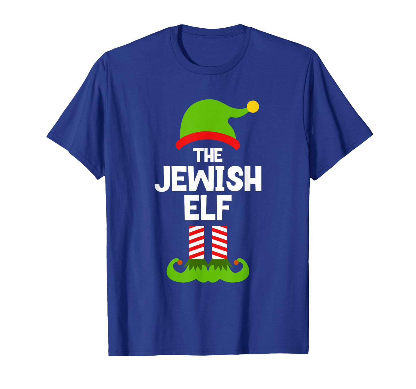 Funny The Jewish Elf Christmas Family Party Pajama Jew T-Shirt