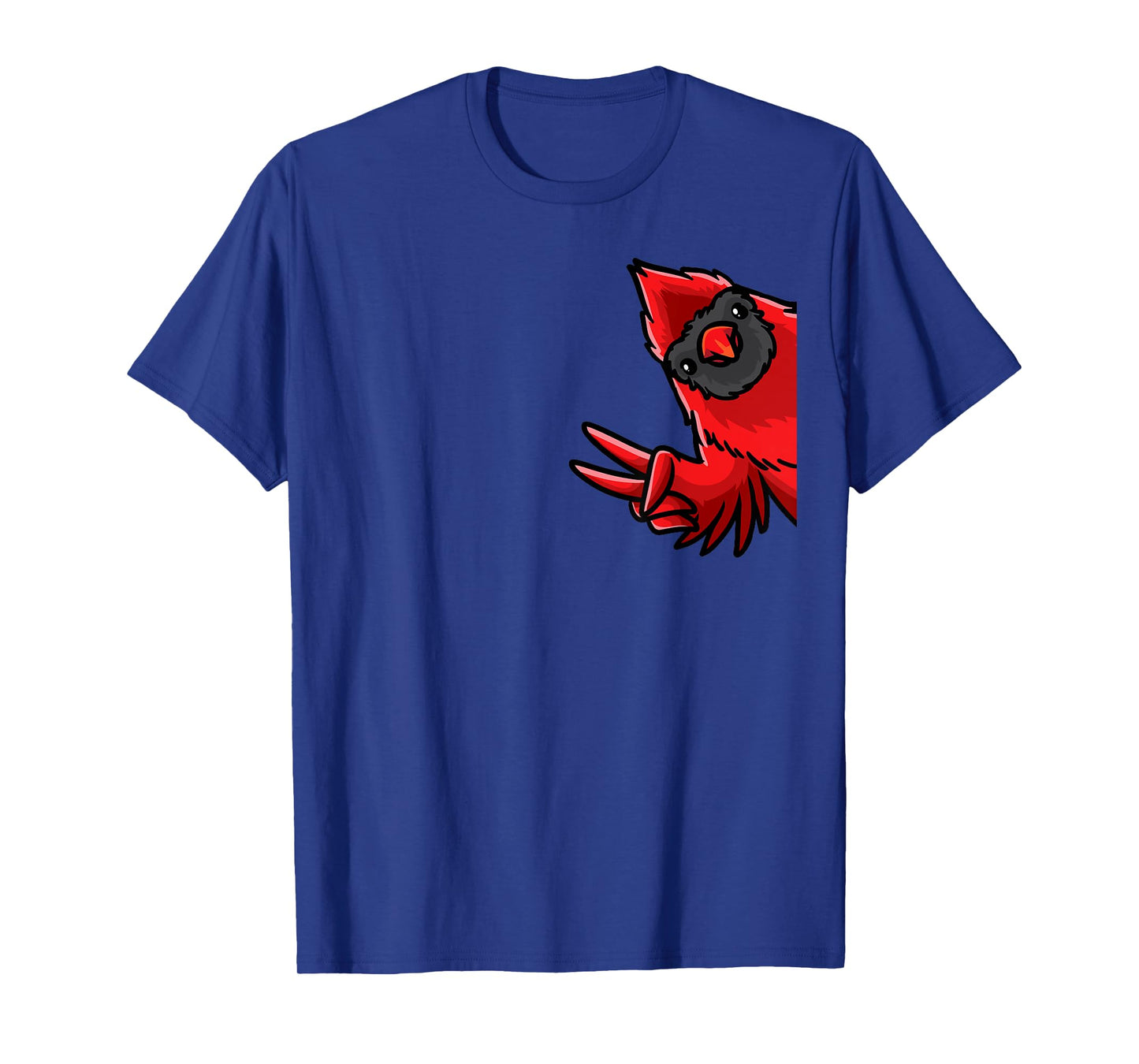 Northern Cardinal Bird Red Cardinal From Side T-Shirt