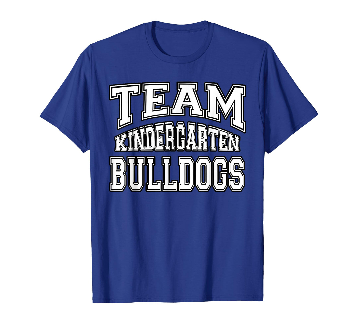 Team Kindergarten Grade Bulldogs Student Back To School T-Shirt