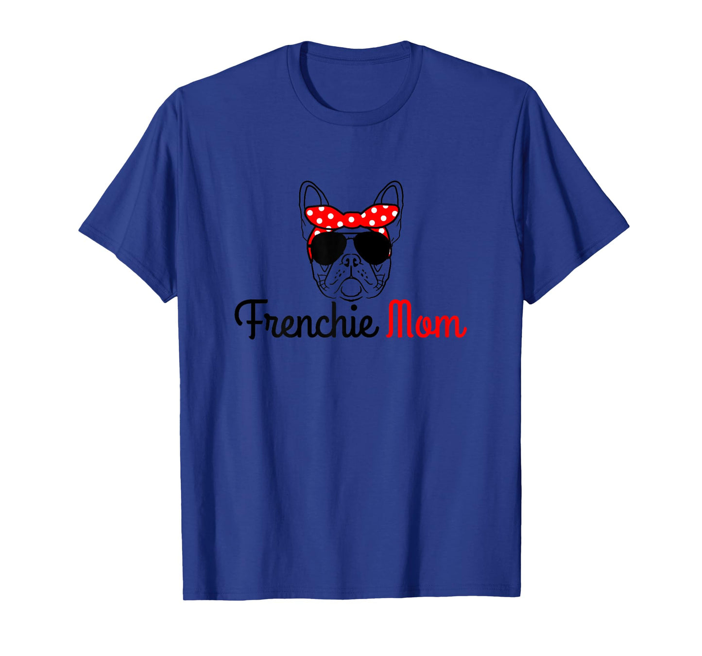 Frenchie Mom Vintage Funny Dog French Bulldog Women Kids T-Shirt