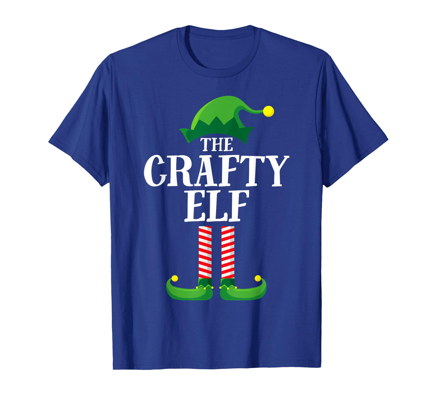 Crafty Elf Shirt Matching Family Funny Group Christmas T-Shirt