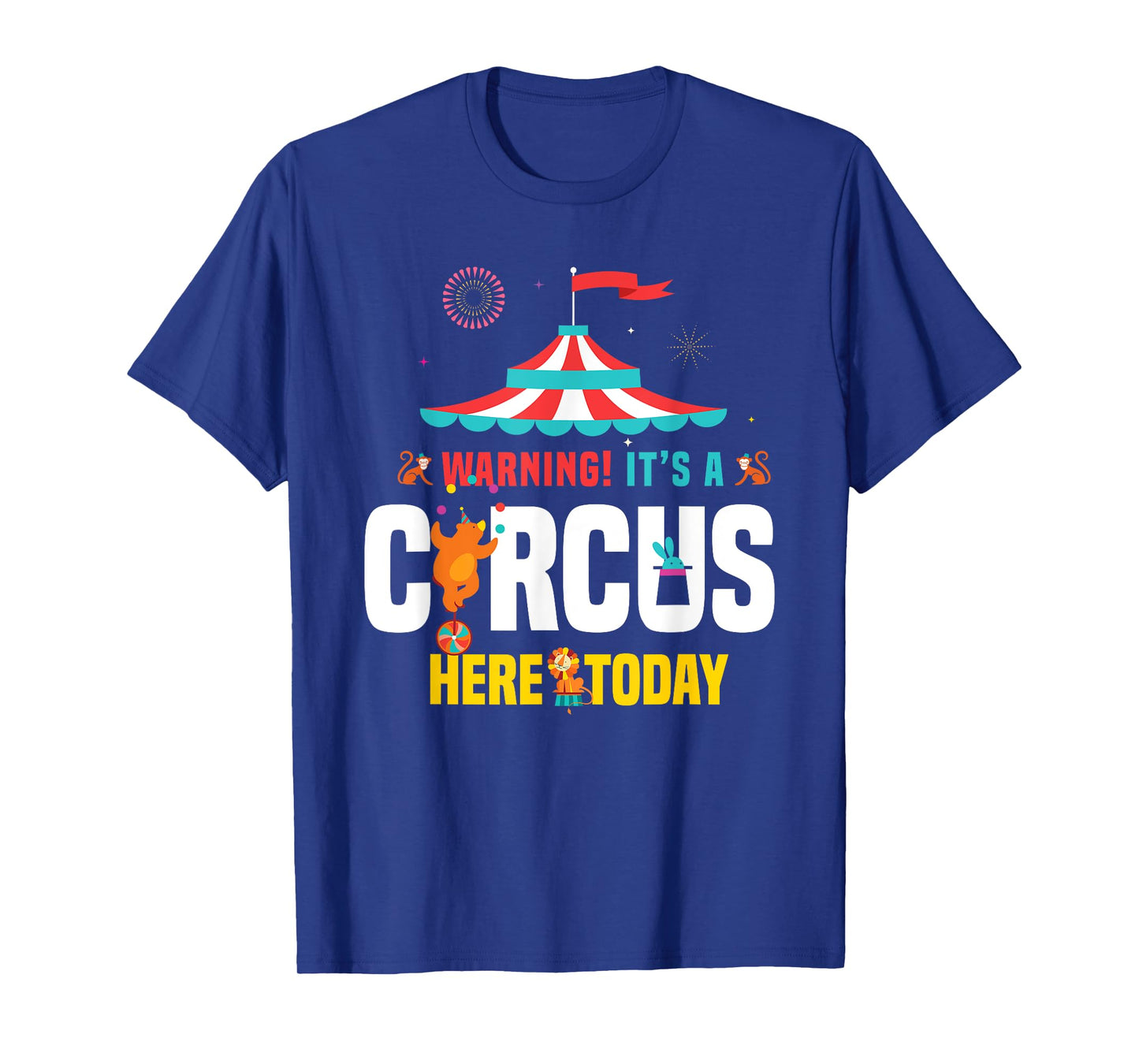 Zirkus Karnevals Geschenk Women's Circus Carnival Birthday Party T-Shirt - Black, Small, Short Sleeve, Classic Fit, Cotton, Polyester