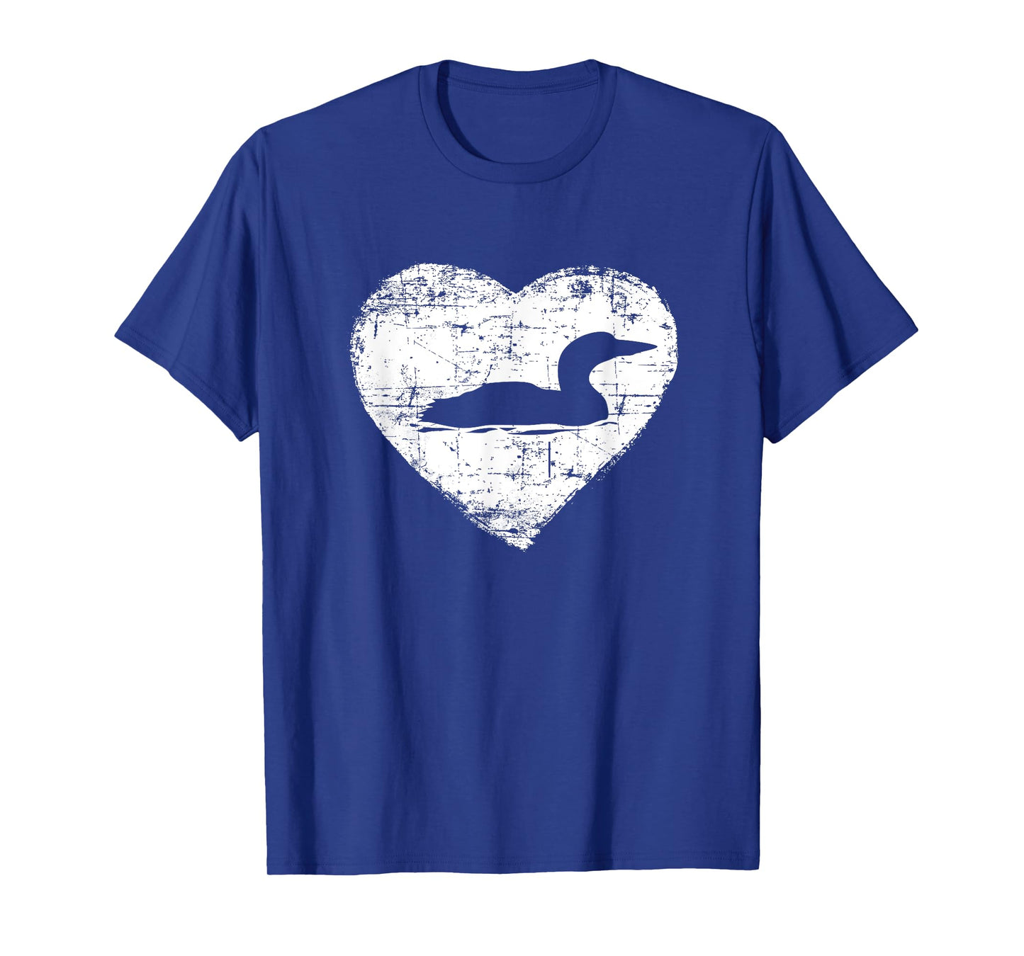 Loon t-shirt | Love Loons Heart Lake Shirt T-Shirt