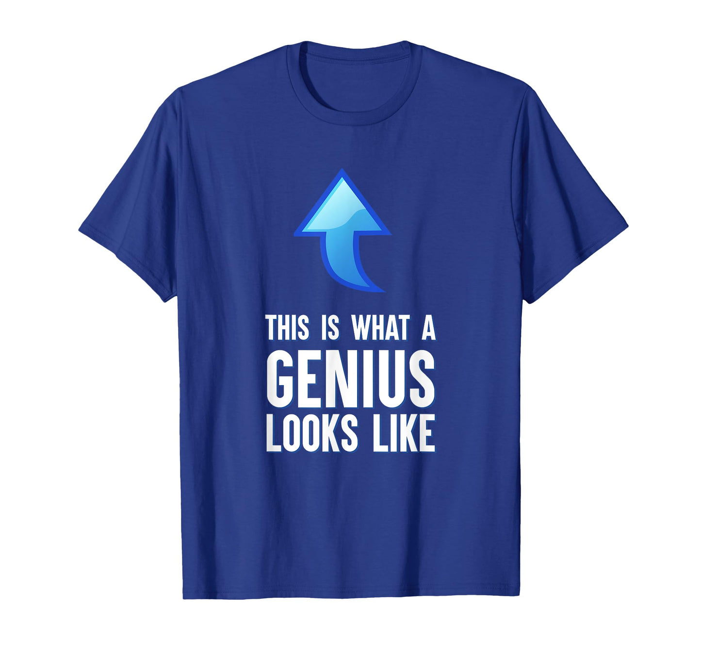 This Is What A Genius Looks Like Funny Sarcastic T-Shirt