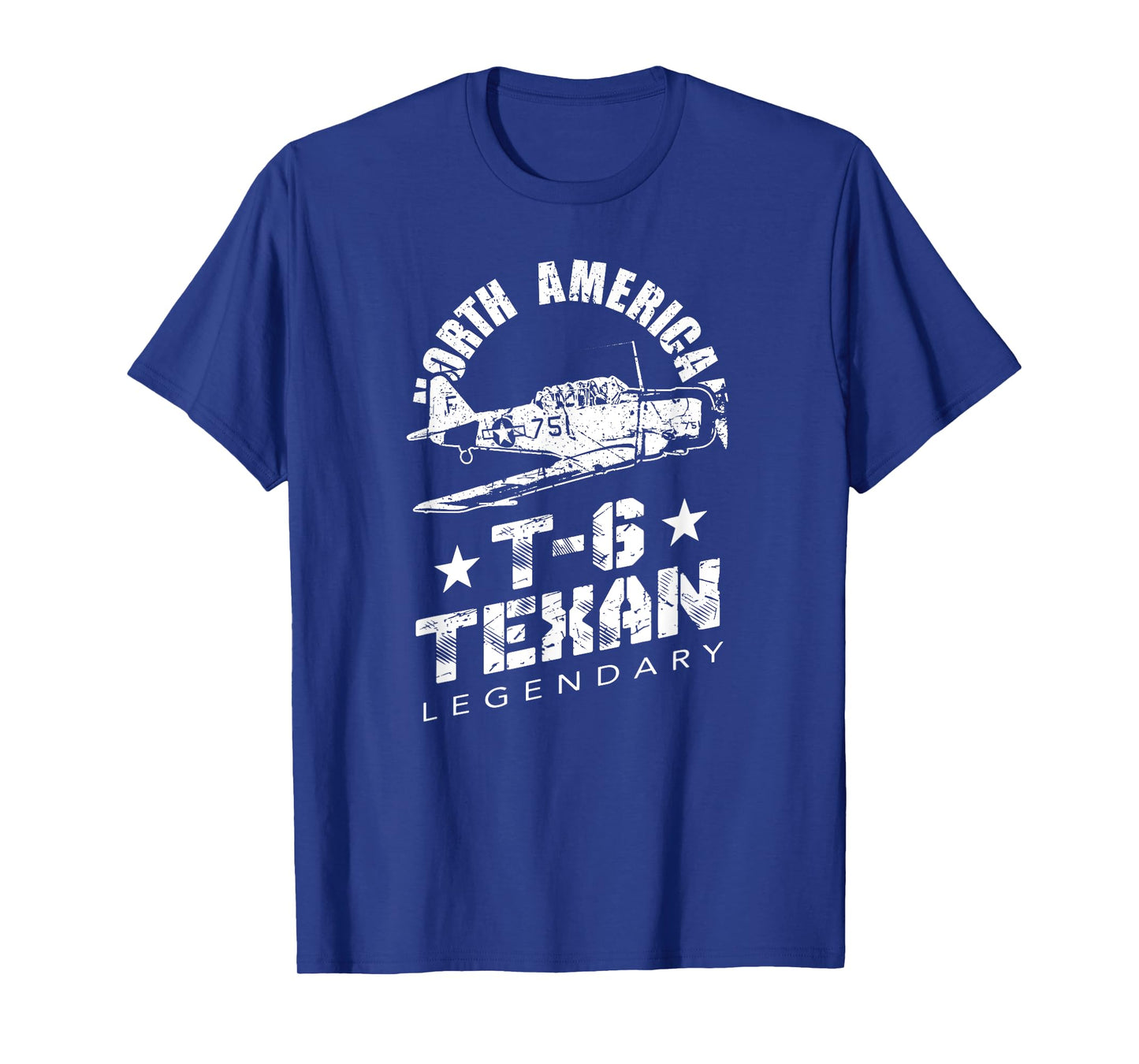 North American T-6 Texan Legendary Warbird Pilot Trainer T-Shirt