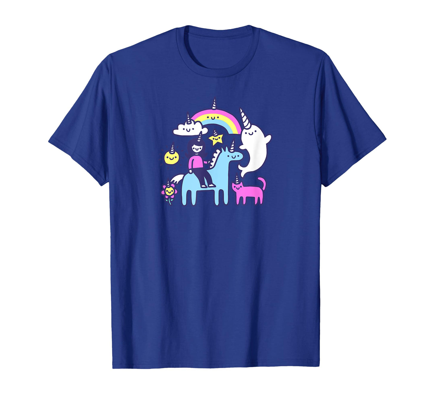Threadless Obinsun Unicorns Everywhere Graphic T-Shirt