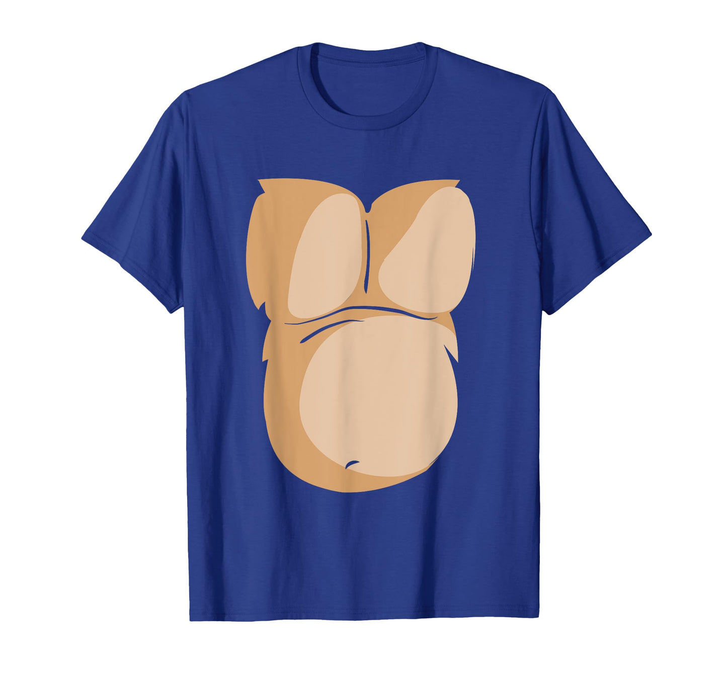 Funny Monkey Gorilla Hairy Chest Costume T Shirt Tee Tshirt T-Shirt