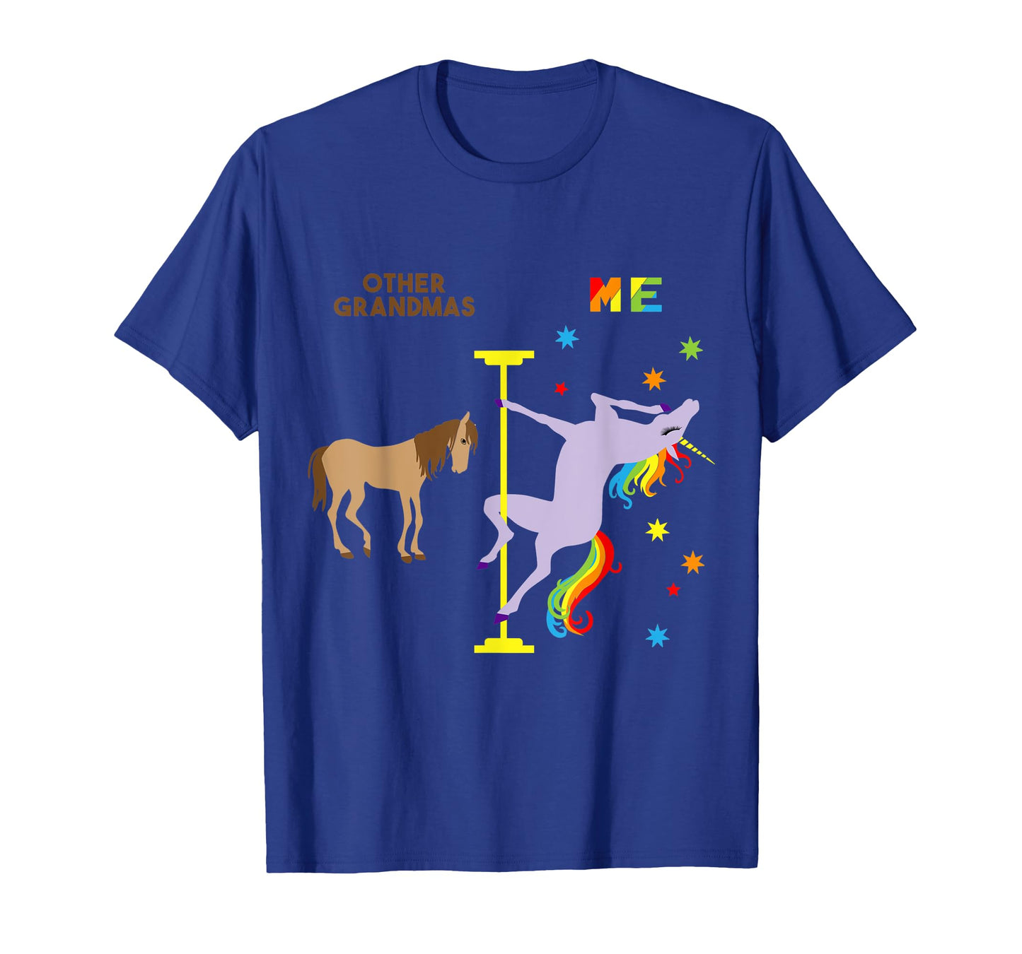 Unicorn Grandma Shirt Gifts for Grandmas Rainbow Tee T-Shirt