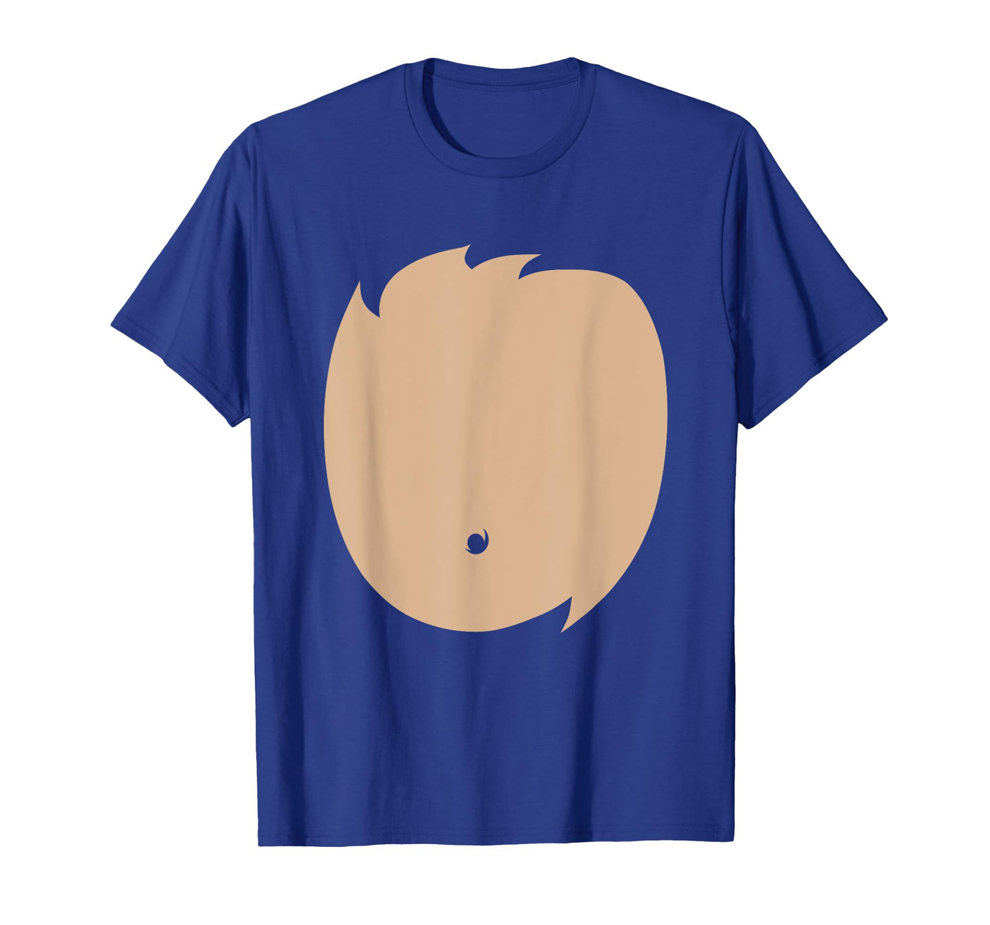 Funny Monkey Chest Easy Halloween Costume T-Shirt