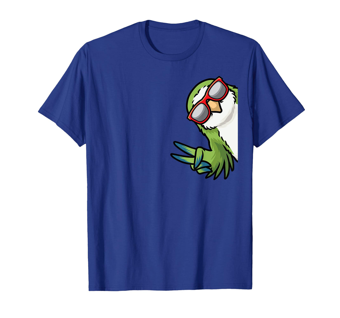 Monk Parakeet Quaker Parrot Bird From Side Sunglasses T-Shirt