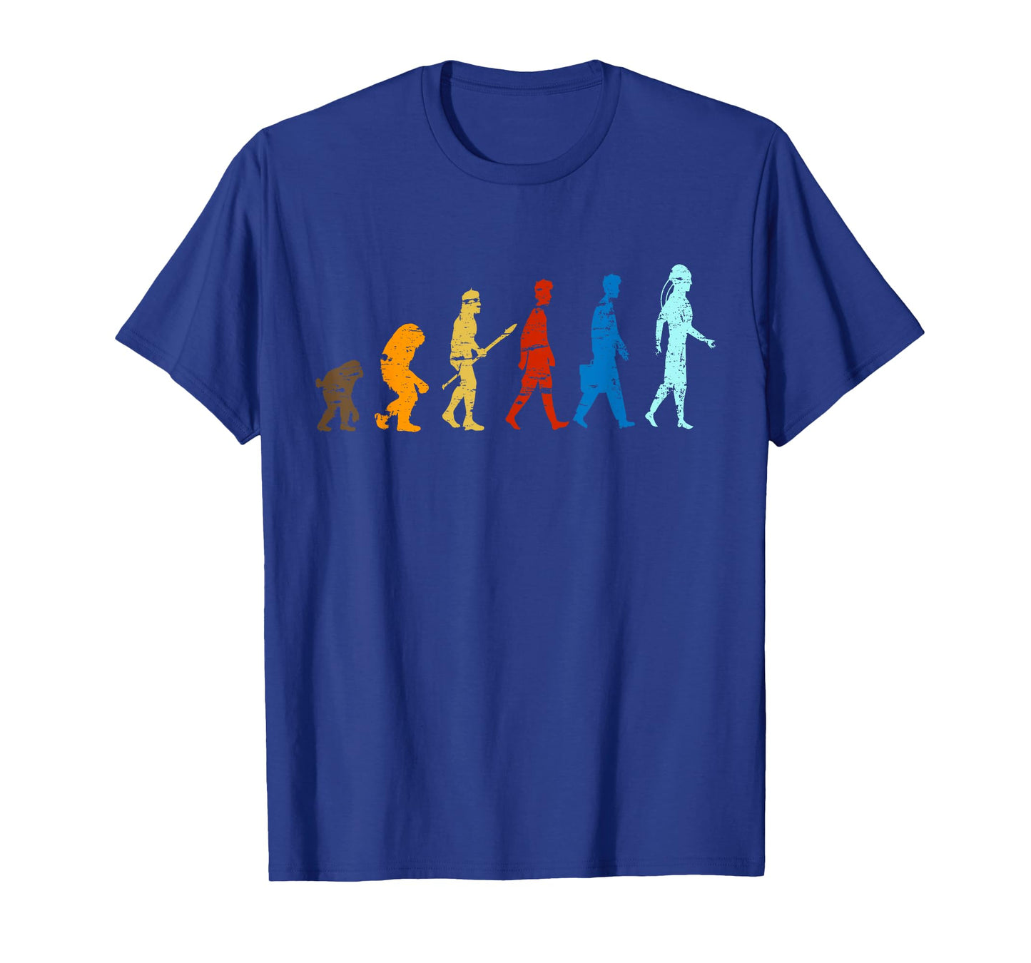 Funny Evolution Human From Ape to Robot A.I T-Shirt