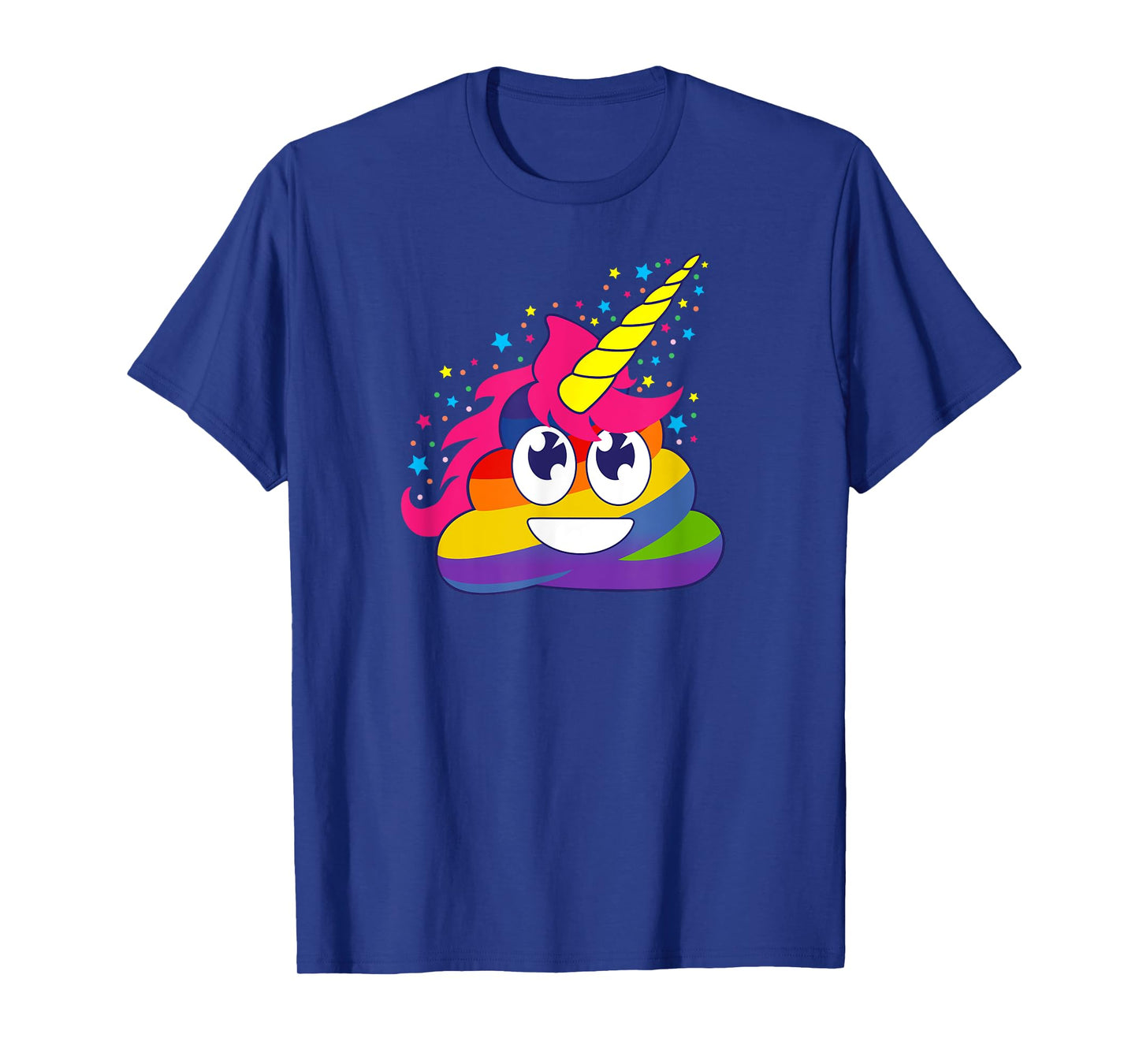 Rainbow Unicorn Poop Funny Cute kawaii kids adults Gift Idea T-Shirt