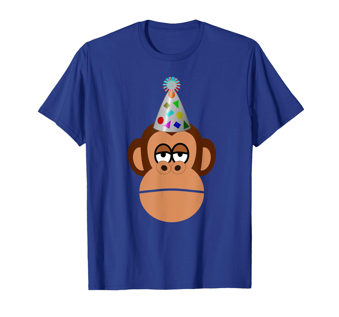 Birthday monkey in party hat t-shirt T-Shirt
