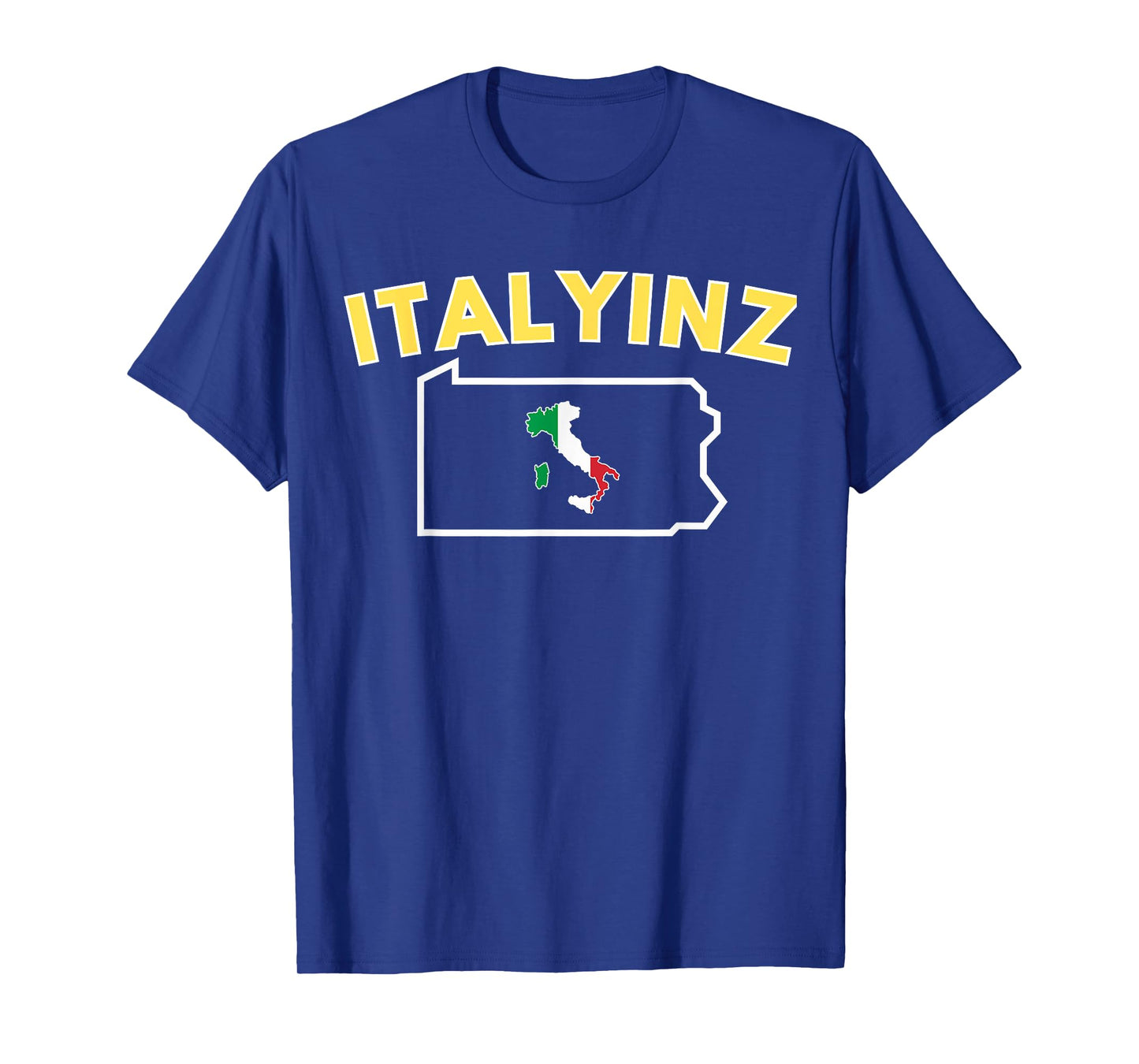 Yinz Italian Amercian Ital Yinz Pittsburghese Pittsburgh T-Shirt