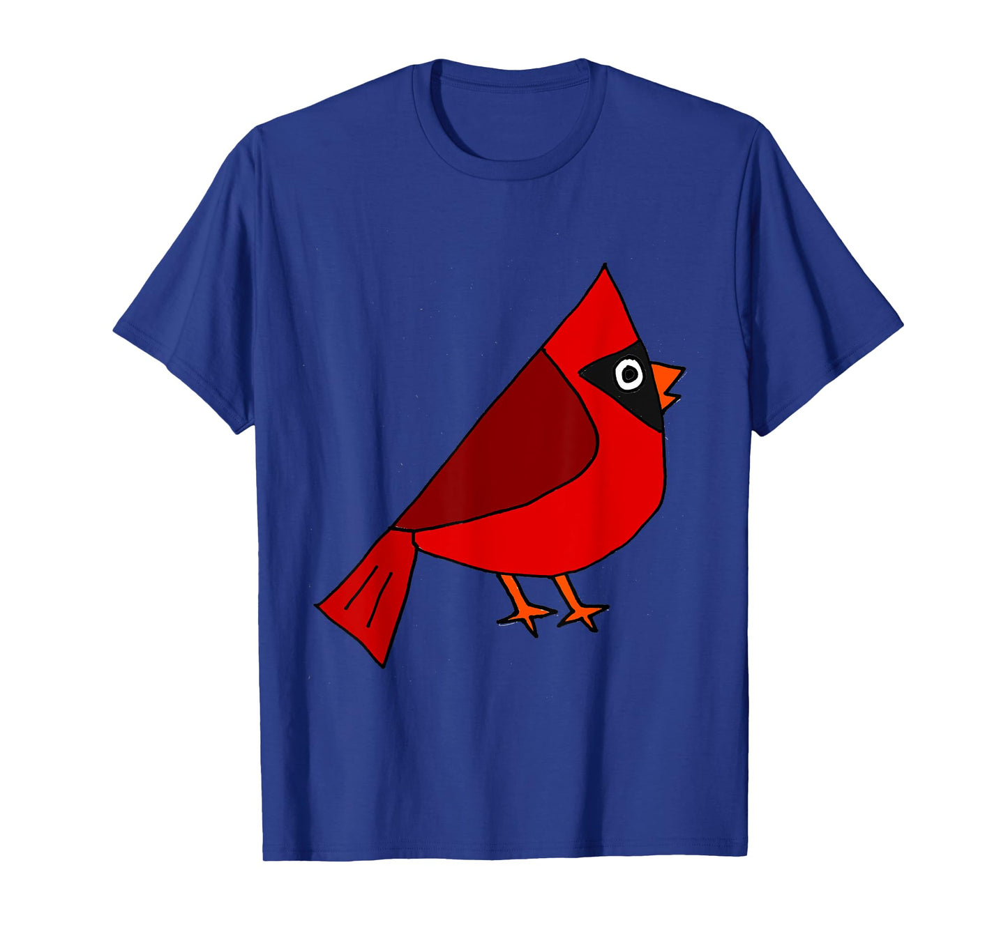 SmileteesBirds Cool Cardinal Red Bird Art T-shirt T-Shirt