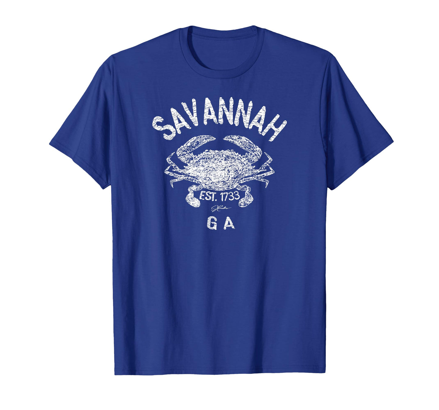 JCombs: Savannah, GA, Atlantic Blue Crab T-Shirt