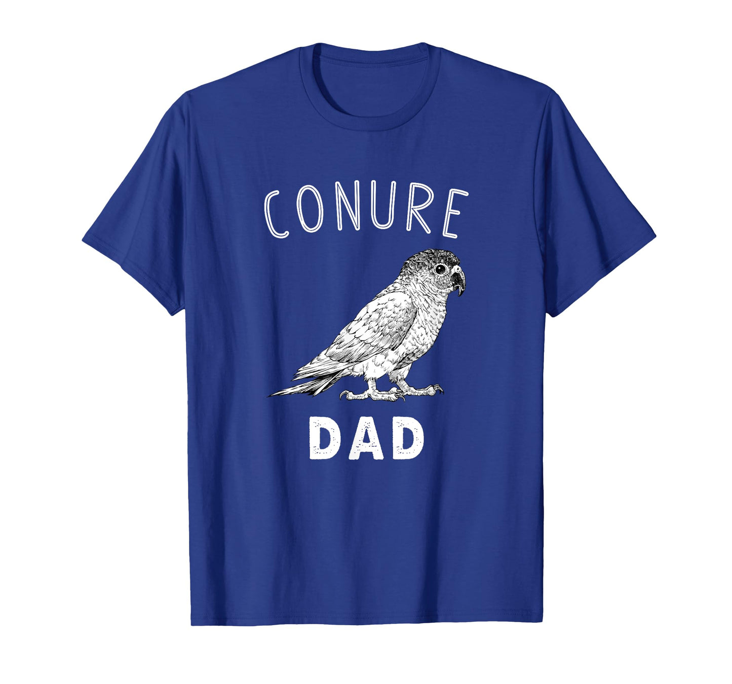 Conure Dad Green Cheek Conure Parrot Bird Papa T-Shirt