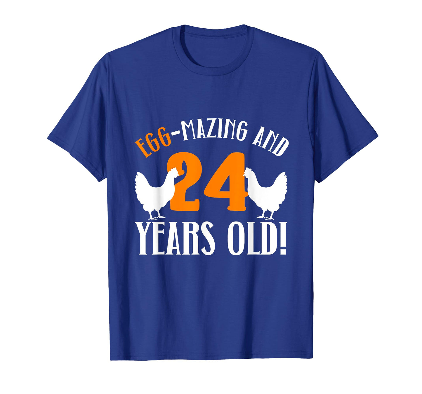 24th Birthday 24 Years Old Chicken Farmer Chicken Lover T-Shirt