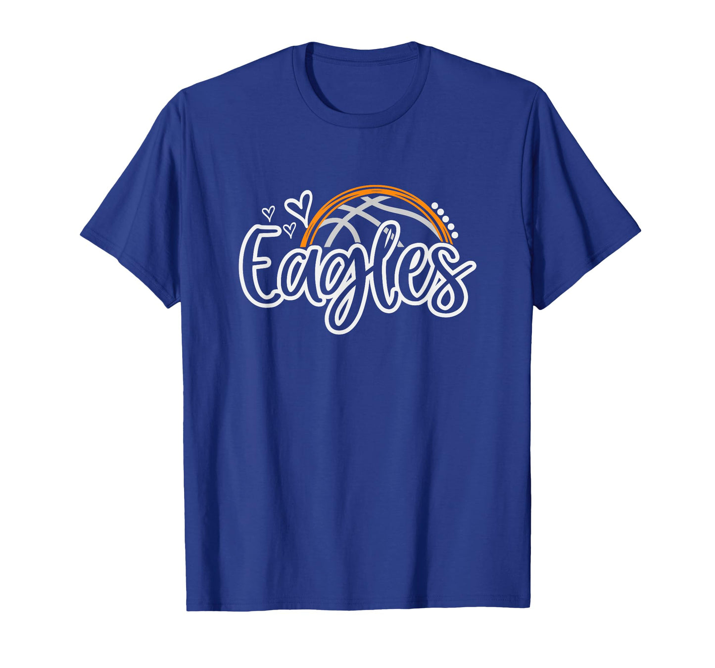 Basketball Eagles School Sports Fan Team Spirit T-Shirt