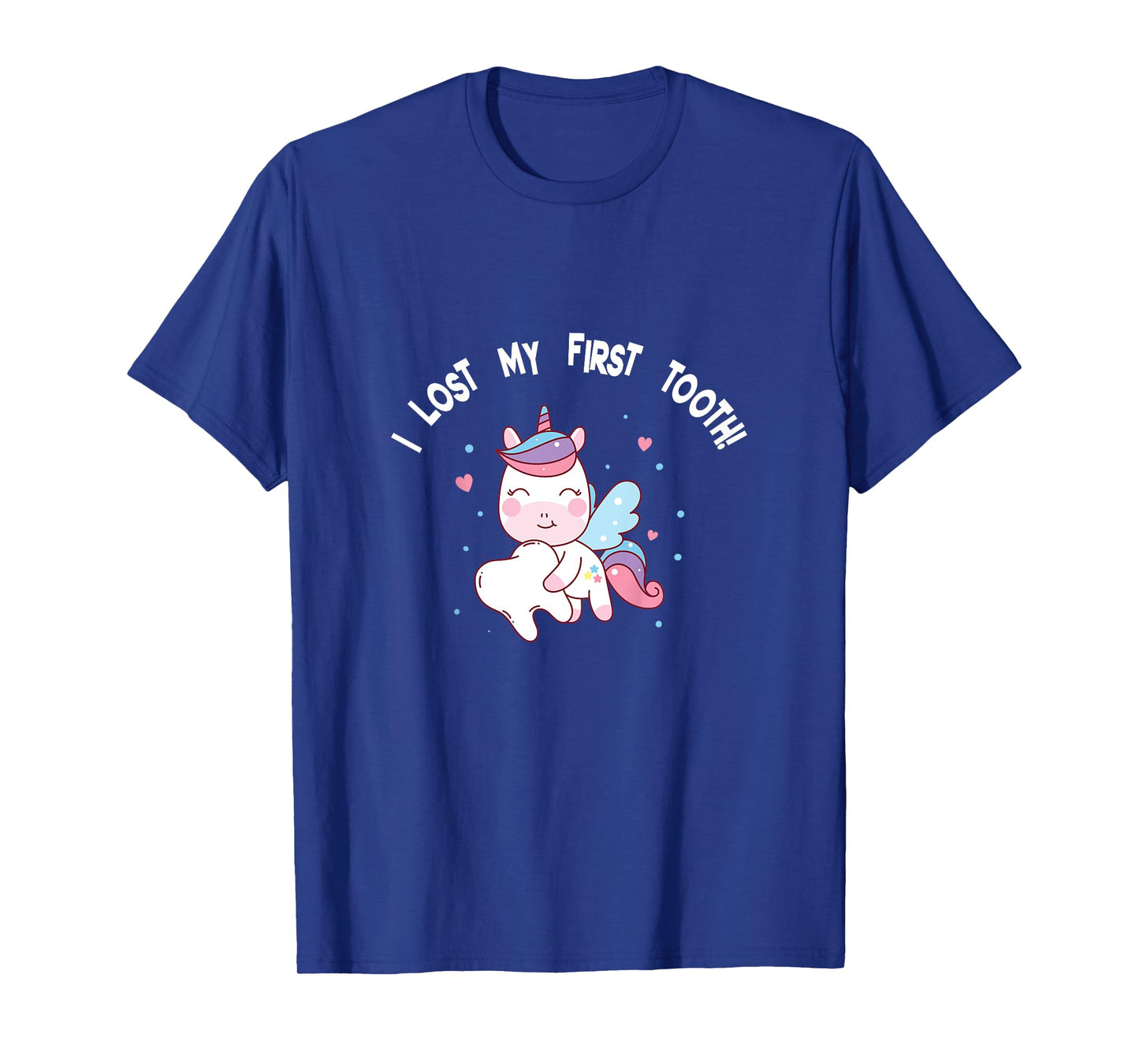 Girls I Lost My First Tooth Unicorn Tooth Fairy T-Shirt