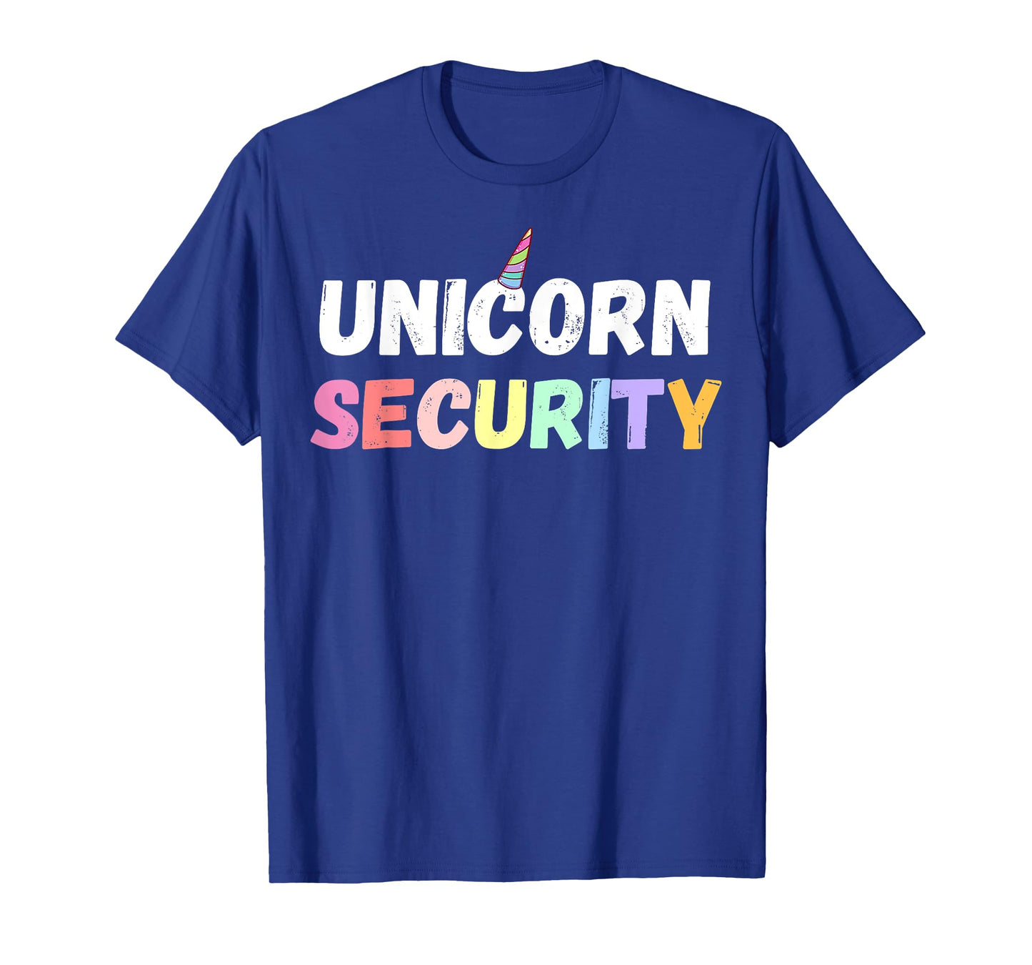 Halloween Mother Daughter Costume Unicorn Security Dad Mom T-Shirt