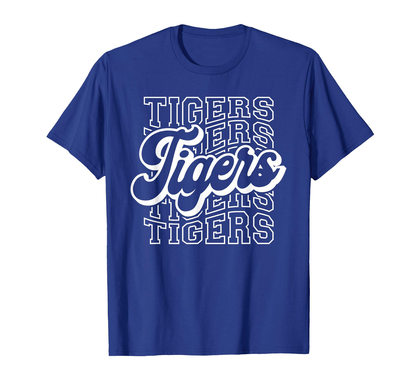 Tigers Sports Mascot - For Tigers Team Football Baseball T-Shirt