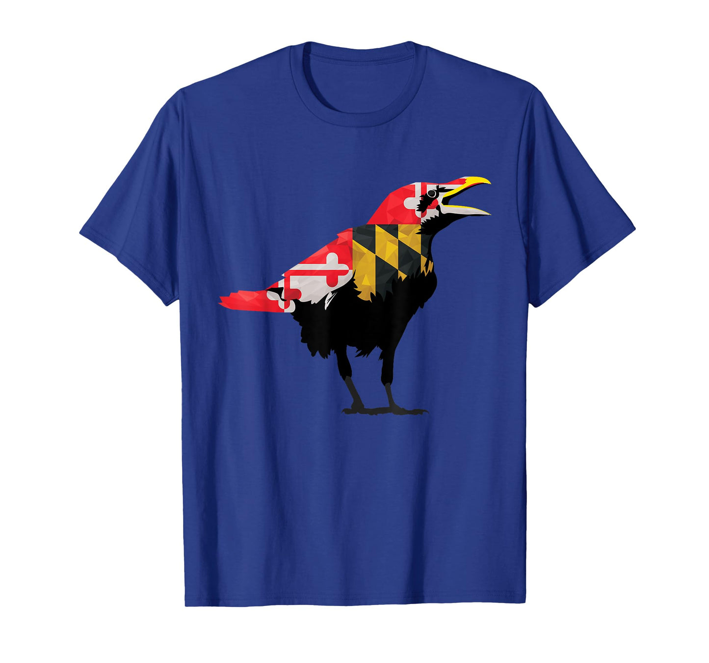 Maryland Raven Bird State Pride Flag T-Shirt