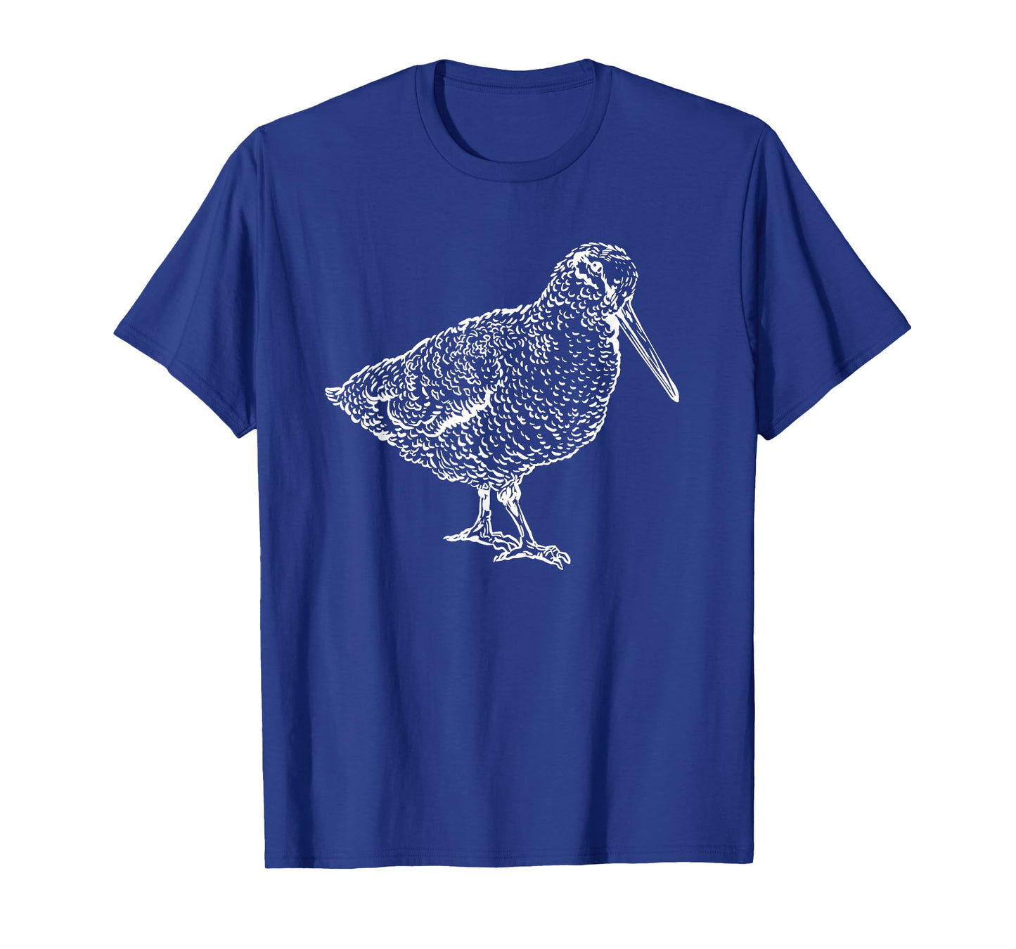 Woodcock Bird Hand-Drawn Wildlife Nature Flying T-Shirt