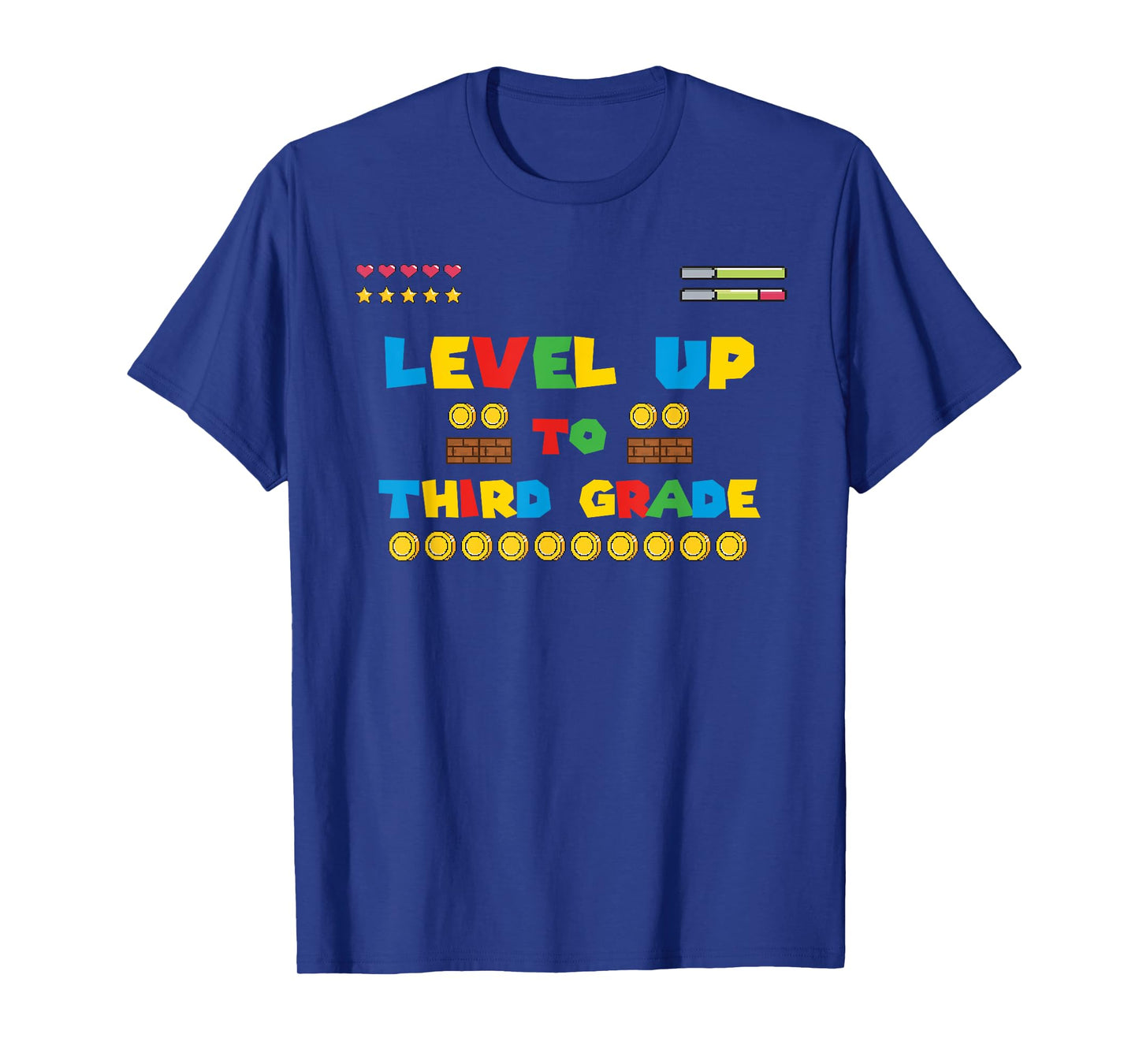 Level Up To Third Grade 3rd Kiddo Game Gaming Back to School T-Shirt