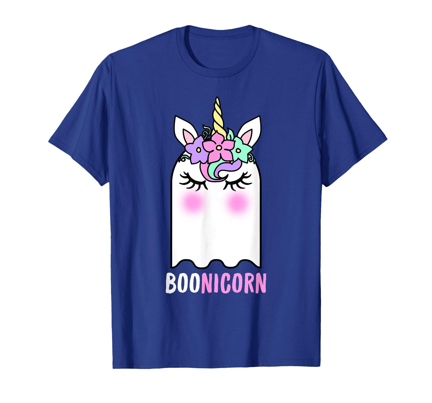 Boonicorn Unicorn Ghost, Unicorn Halloween Shirt for Girls T-Shirt