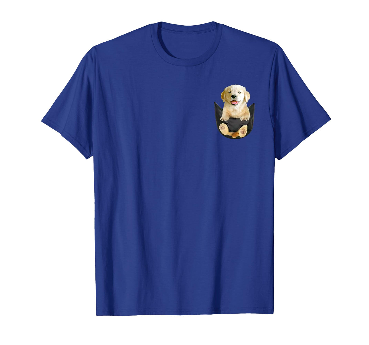 Funny Yellow Lab In Pocket Labrador Retriever T-Shirt
