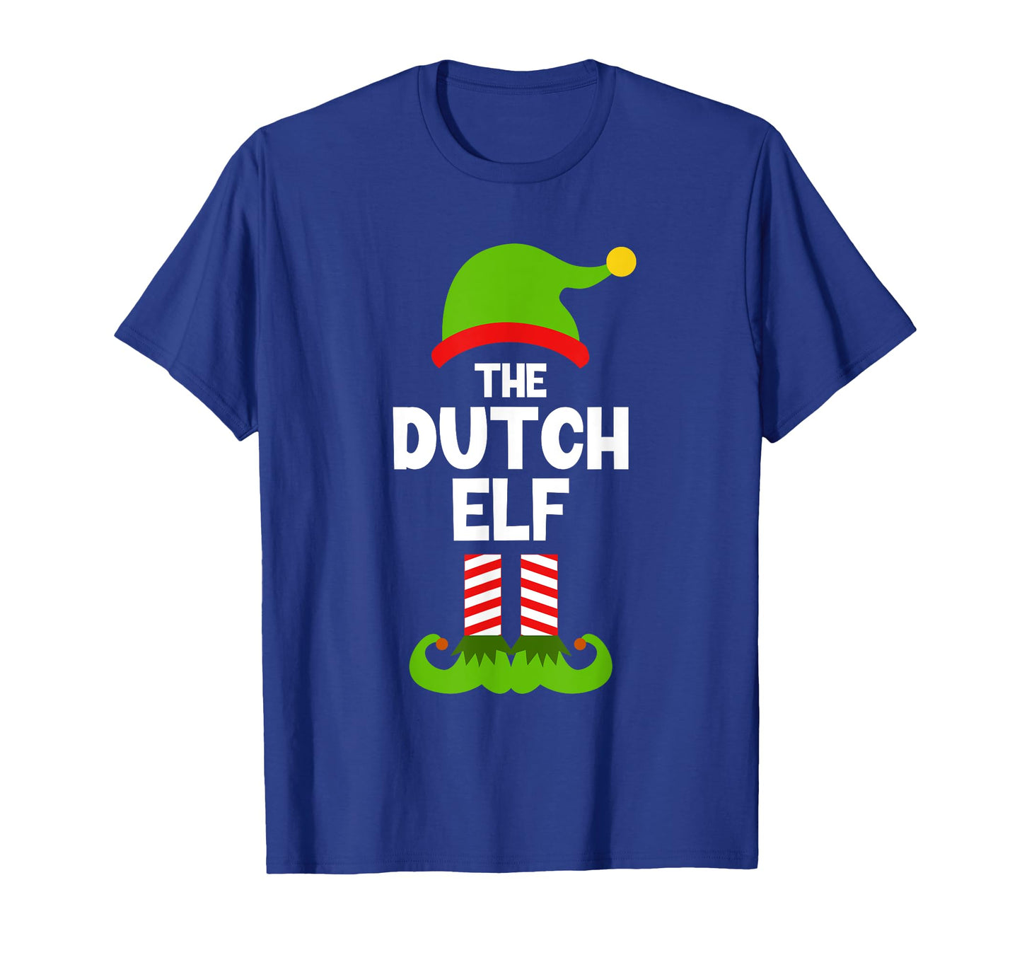 Funny The Dutch Elf Christmas Family Pajama Netherlands T-Shirt