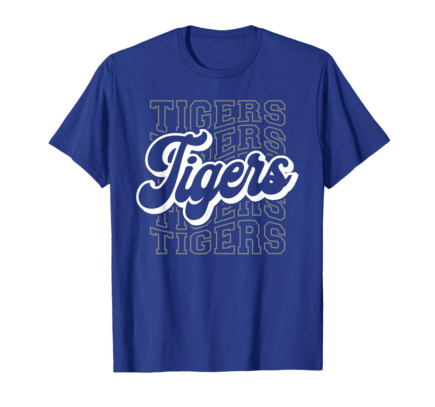 Tigers Sports Mascot - For Tigers Team Football Baseball T-Shirt