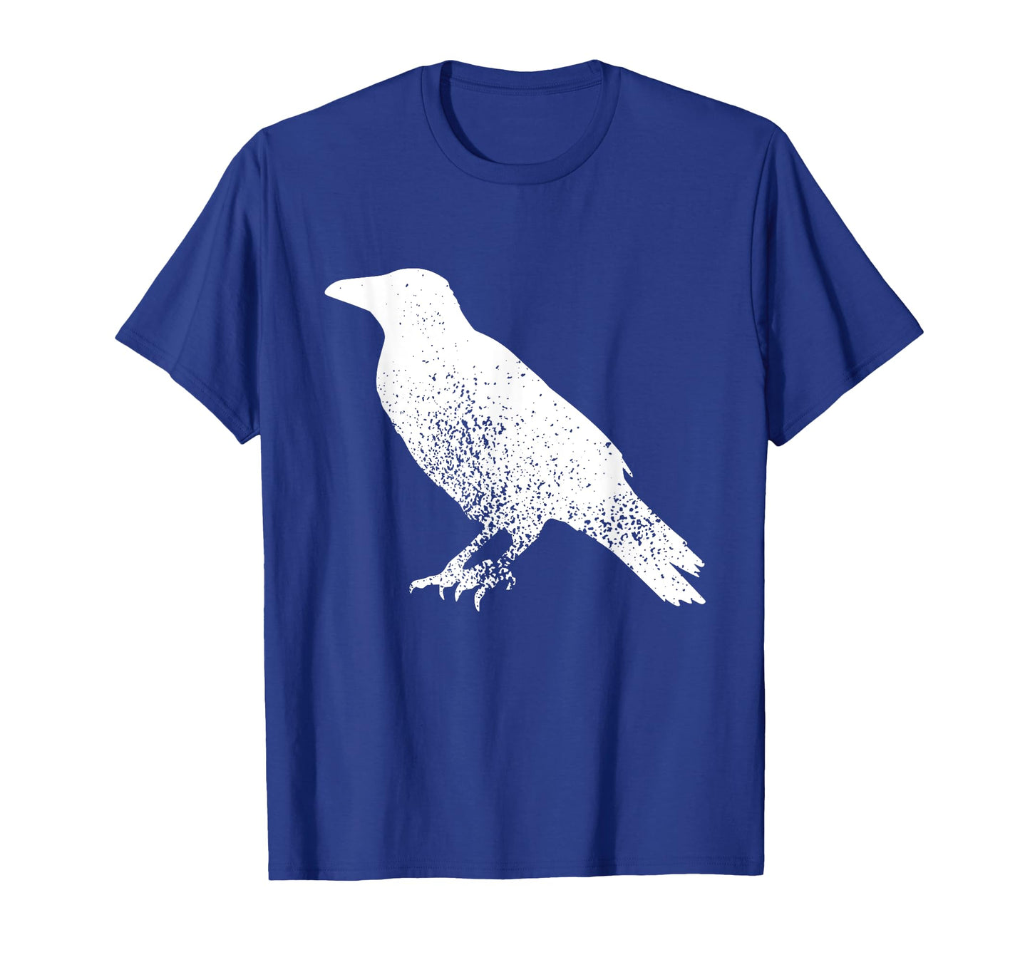 Distressed Crow Bird Print Raven Vintage Bird T-Shirt