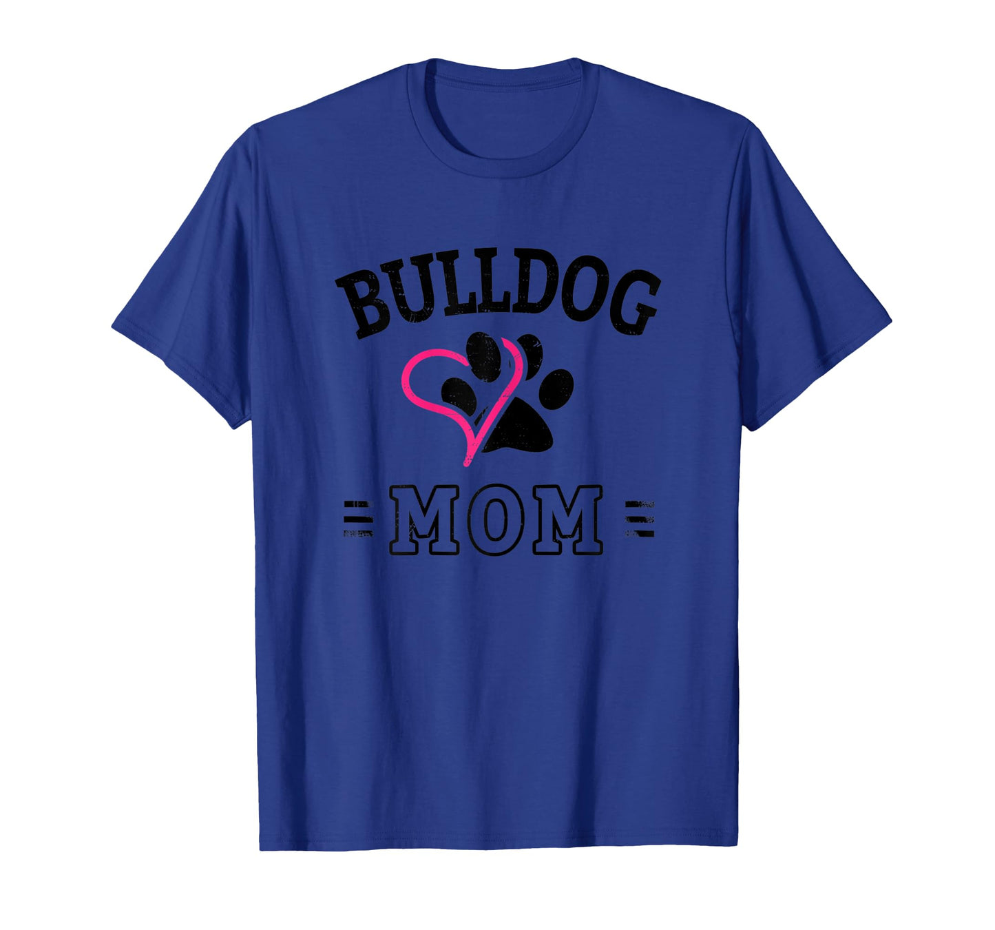 Womens Bulldog Mom T-Shirt