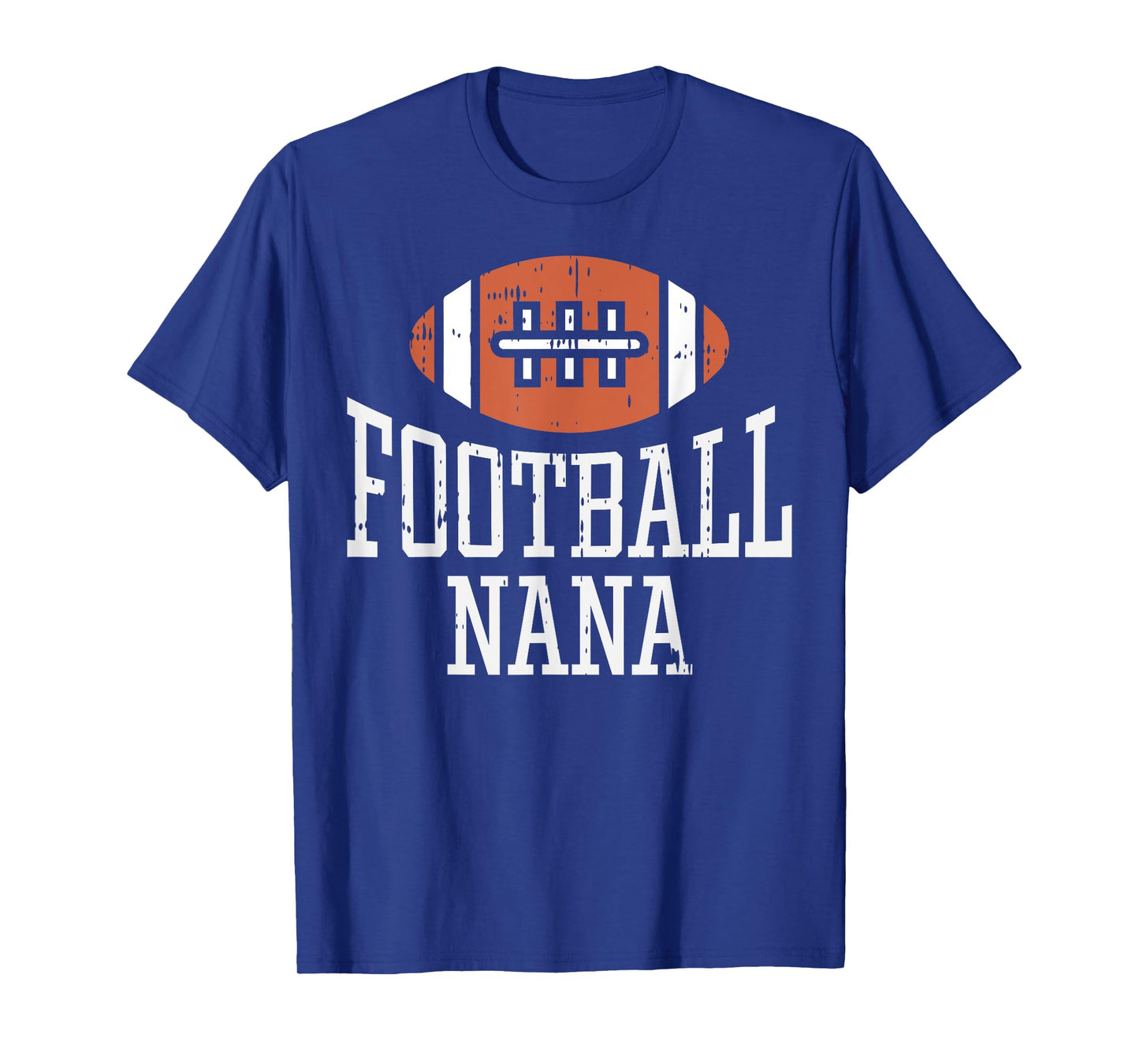 American Football Nana Vintage Game Day Sports Lover Grandma T-Shirt
